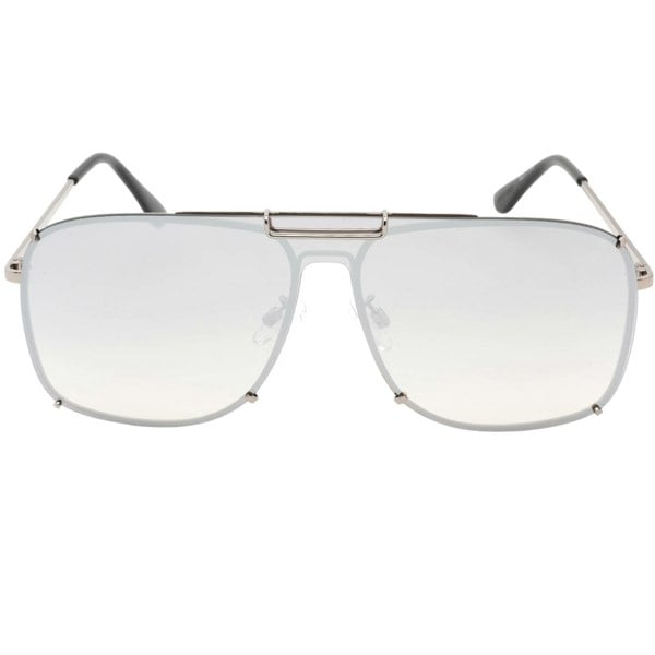 DO NOT USE! Guess Gf0240 14C Shiny Light Ruthenium Sunglasses