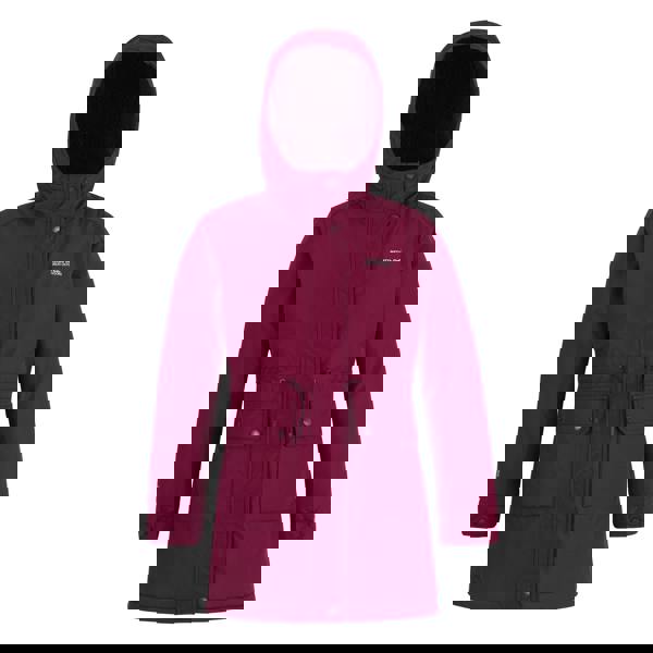 Regatta Childrens/Kids Valenta Waterproof Jacket - Dark Pimento - 