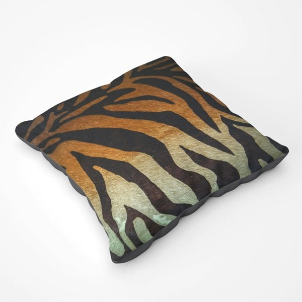 Warren Reed Tiger Skin Print Floor Cushion