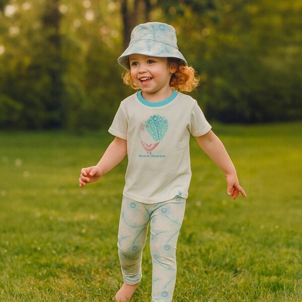 Lucy & Sam Peacock Reversible Sunhat