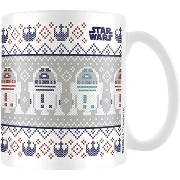 Star Wars Xmas R2-D2 Mug - Multicoloured