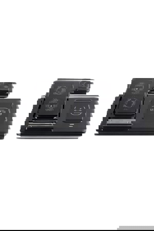 Living and Home 15W 3-in-1 Fast Wireless Charging Station for Apple Devices