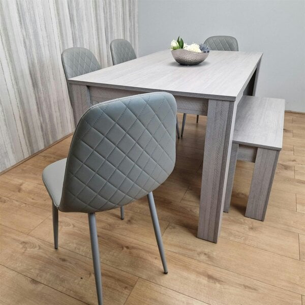 Kosy Koala Dining Table Set with 4 Chairs Dining Room, Kitchen table set of 4, and Bench