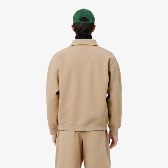Lacoste SH9450 Polo Collar Piqué Sweatshirt