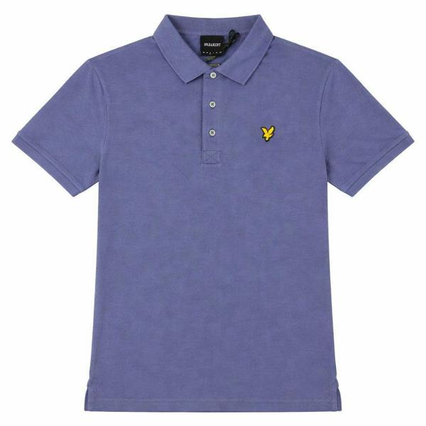 Lyle & Scott Plain Polo Shirt Rich Navy