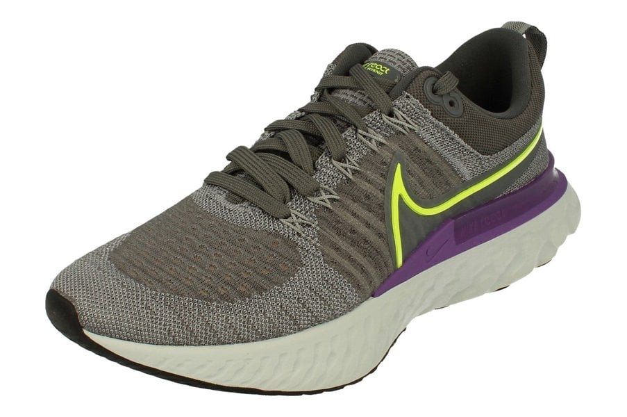 Nike React Infinity Run Fk 2 Mens Ct2357  004 - Particle Grey Volt Iron Grey 004 - Photo 0
