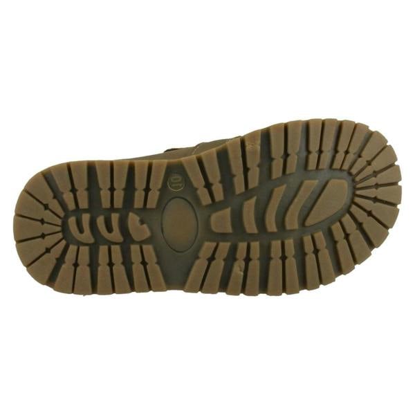 JC Dees Boys JCDees Round Toe Double Strap Ankle Boots