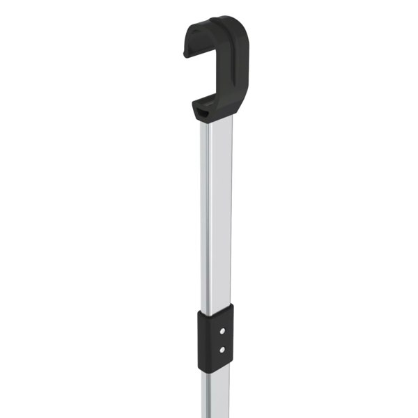 Berkfield Telescopic Wardrobe Hanging Rail Silver