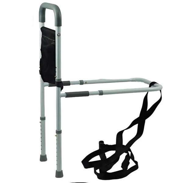 Gr8 Home Adjustable Steel Bed Assist Rail Grab Handle 150kg