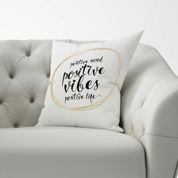 Warren Reed Positive Mind, Vibes, Life Cushions