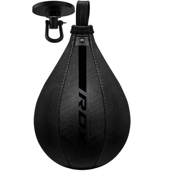 RDX Sports 2PC SPEED BALL F6 MATTE BLACK + SWIVEL