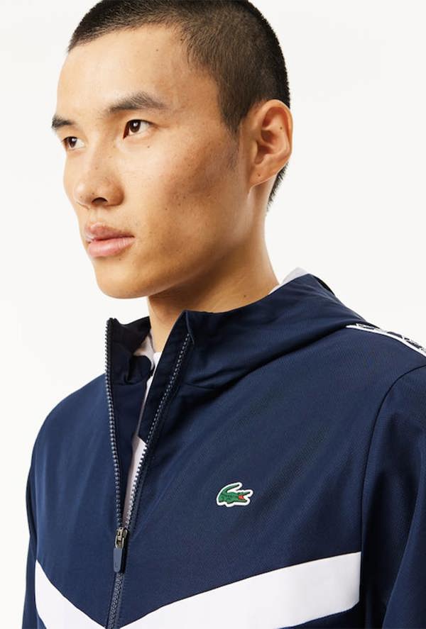 Lacoste Men's Tennis Monogram Track Jacket