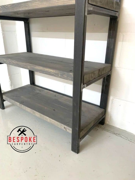 The Bespoke Carpentry Co Industrial Shelving Unit