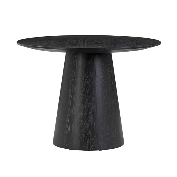 Furniture Edit Sahara Black Oak Round Dining Table