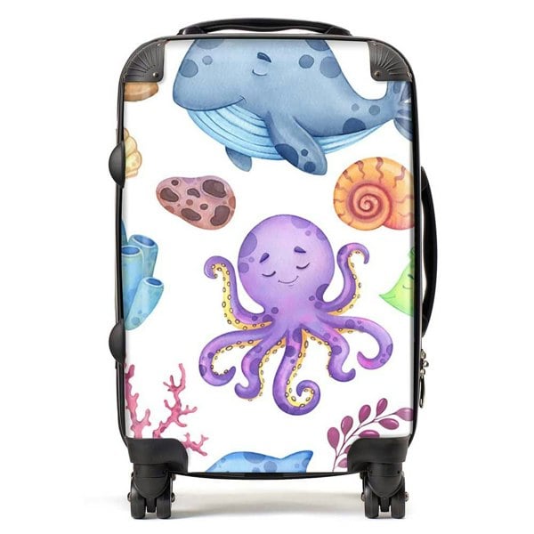 Warren Reed Children'S Sea Life Suitcase