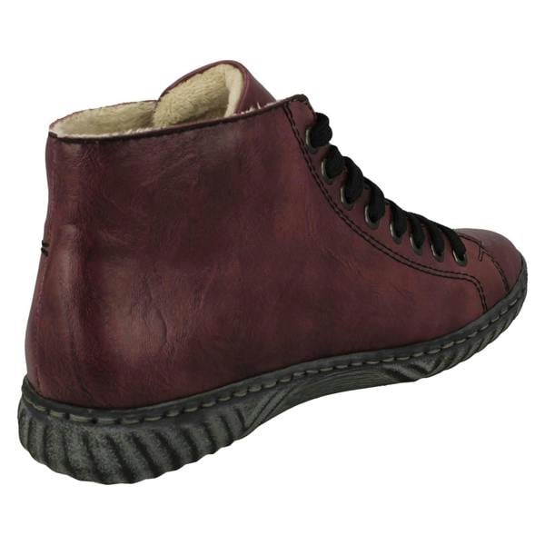 Rieker Ladies Rieker Fleeced Lined Ankle Boots N0921