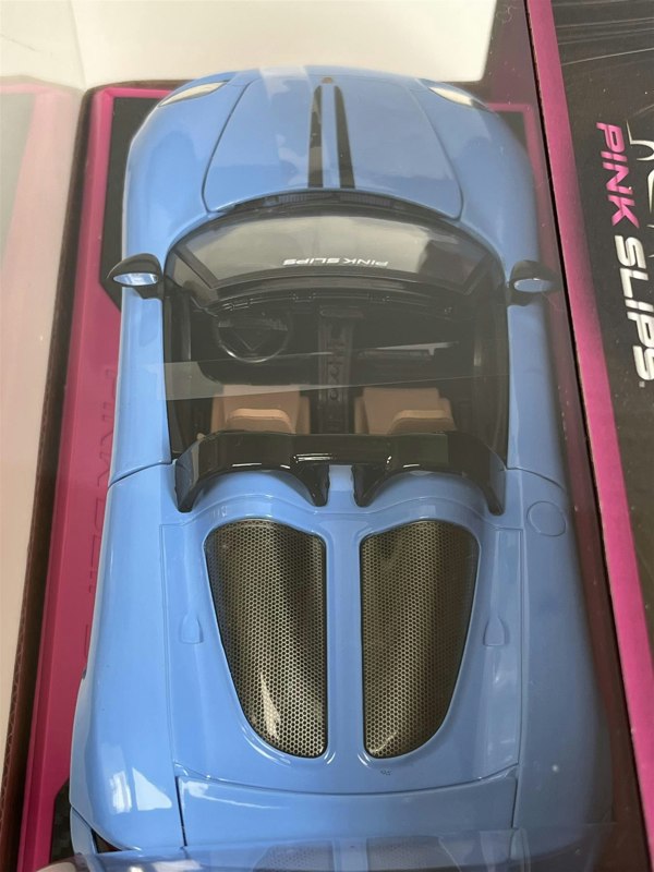 Jada 2005 Porsche Carrera GT Blue 1:24 Scale Pink Slips Jada 253293013