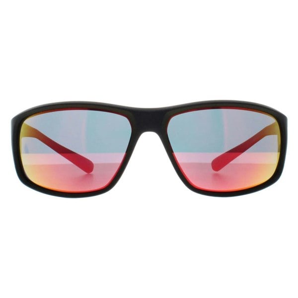 Nike Sunglasses Adrenaline MI EV1134 006 Matte Black Grey Infrared Mirror