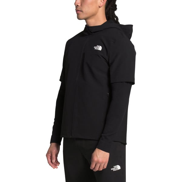 The North Face Teknitcal Full Zip TNF Layer Hooded Jacket - Black