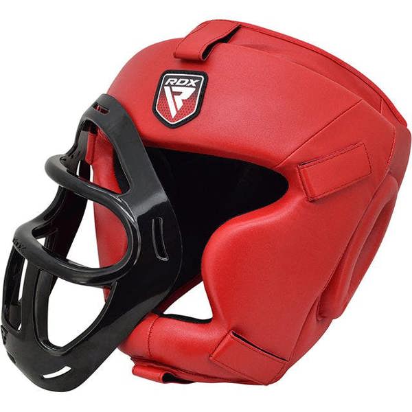 RDX Sports HEAD GUARD GRILL T1 FULL RED