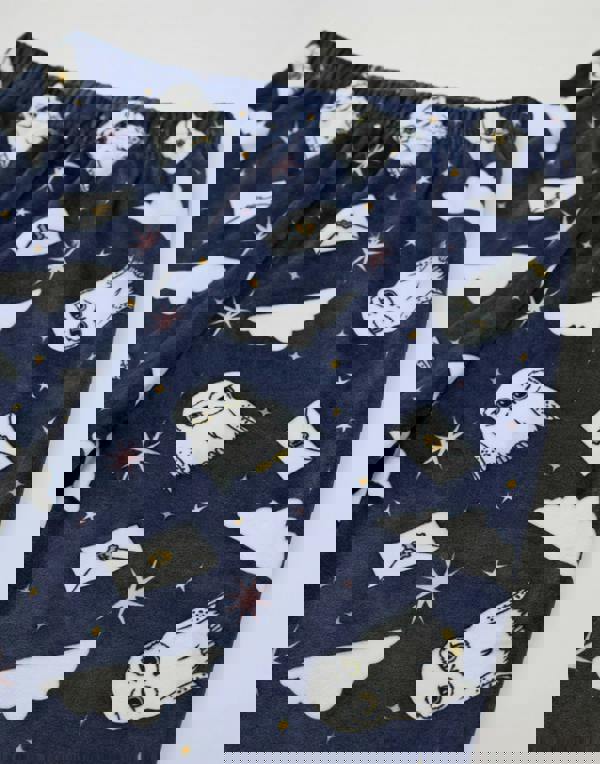 Harry Potter Girls Multicoloured Hedwig Long Sleeve Long Leg Pyjama Set