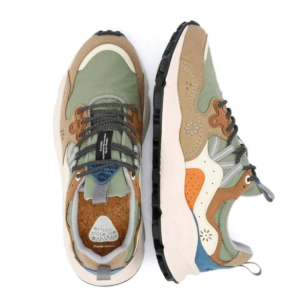 Flower Mountain Yamano 3 Men's Trainers - Olive