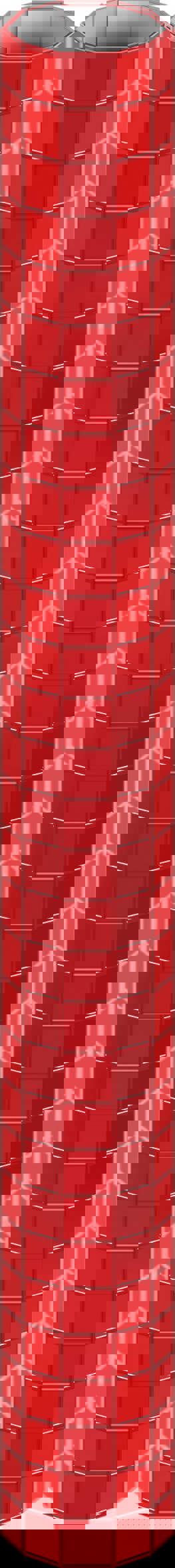 FX Lab MIRROR MAT 30X30CM RED 10mm Facets