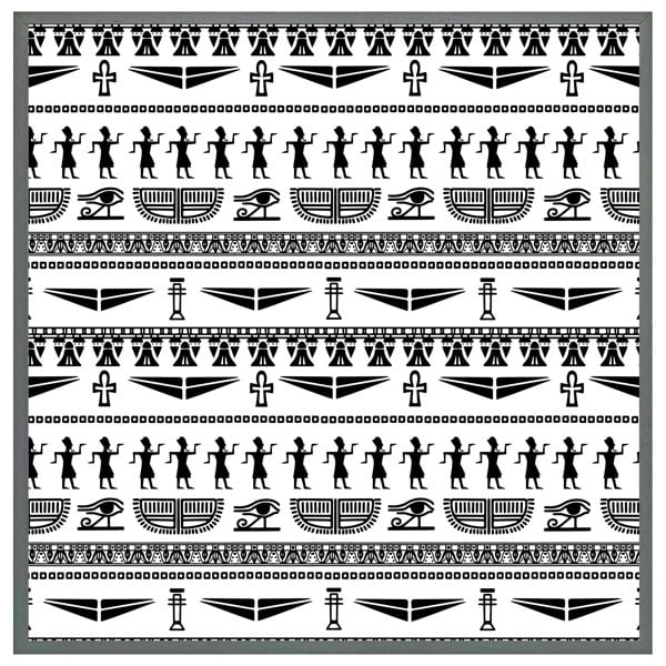 Benjamin Tate Design Tribal egyptian art (Picutre Frame)