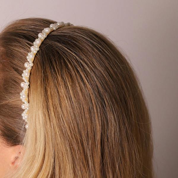 Gold Trip Bohemian Pearl Headband