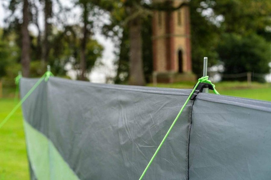 Charcoal Compact Vision Windbreak OLPRO