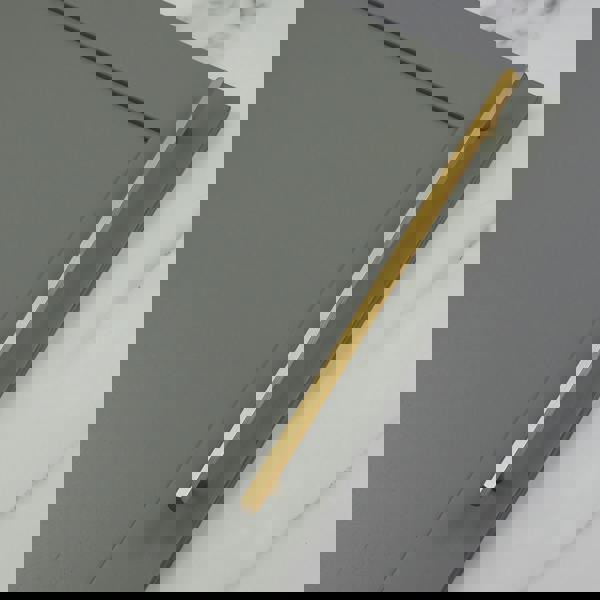 A brushed brass hexagonal T-bar handle