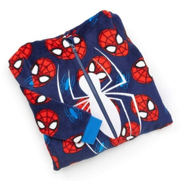 Spider-Man Childrens/Kids All-In-One Nightwear - Blue/Red/White