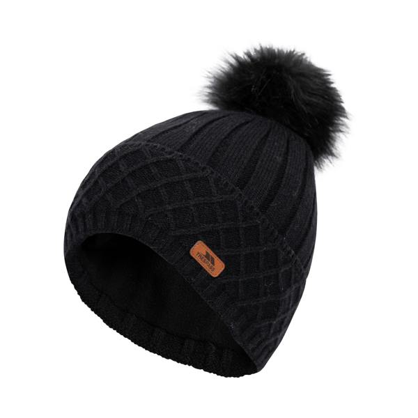 Trespass Womens/Ladies Sherbet Beanie - Black