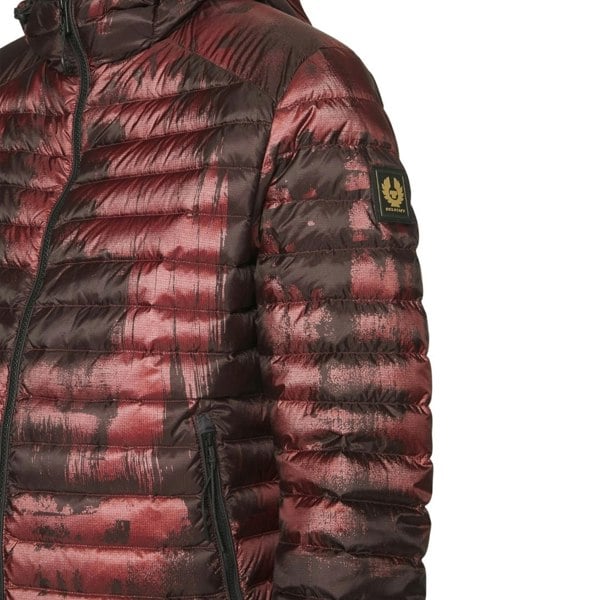 Belstaff Abstract Airframe Down Filled Jacket - Lava Red