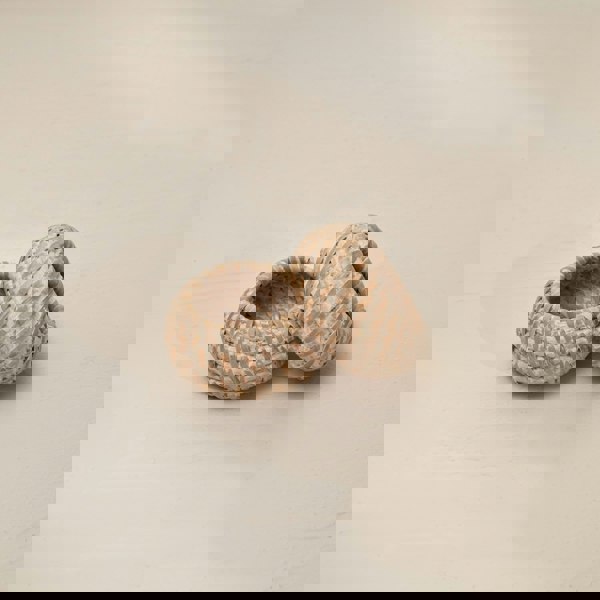 Coastal villa Homeware Round Wicker Napkin Rings In Four Colours