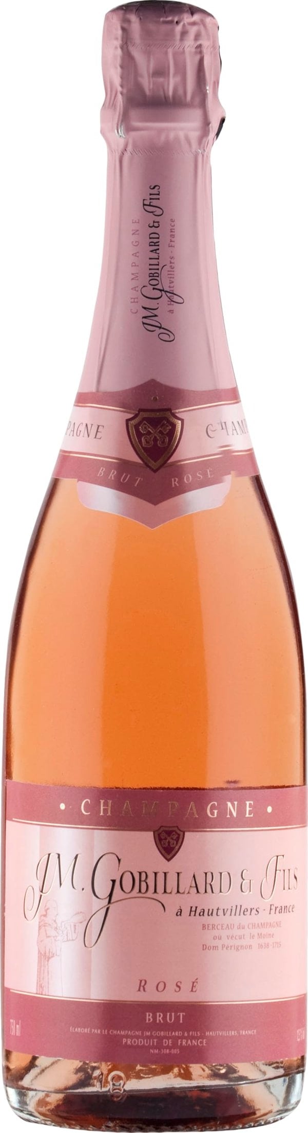 Gobillard Champagne Brut Rose 75cl NV