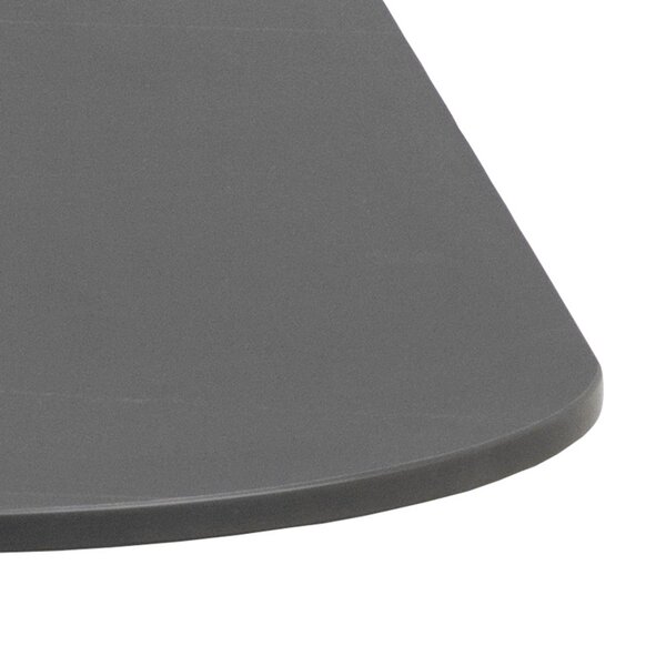 Wyld Haus Cloverfern Black Ceramic Square Dining Table