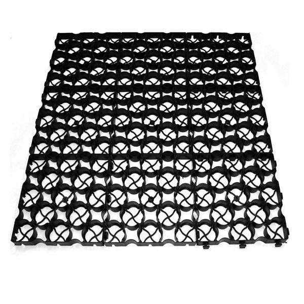 True Products TruePave Shed Base Kit - Interlocking Plastic Grids With Weed Fabric