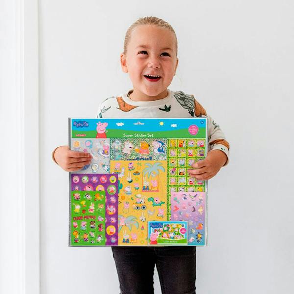 Totum PEPPA SUPER STICKER SET