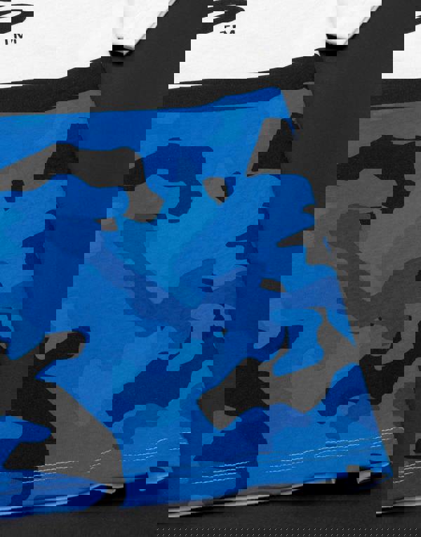 PlayStation Boys White Logo & Camo Print Short Sleeved T-Shirt