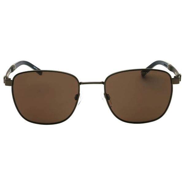 Tommy Hilfiger TH 2138/S 0SVK 70 MATTE RUTHENIUM BLACK/BROWN Sunglasses  53X20X145 One Size