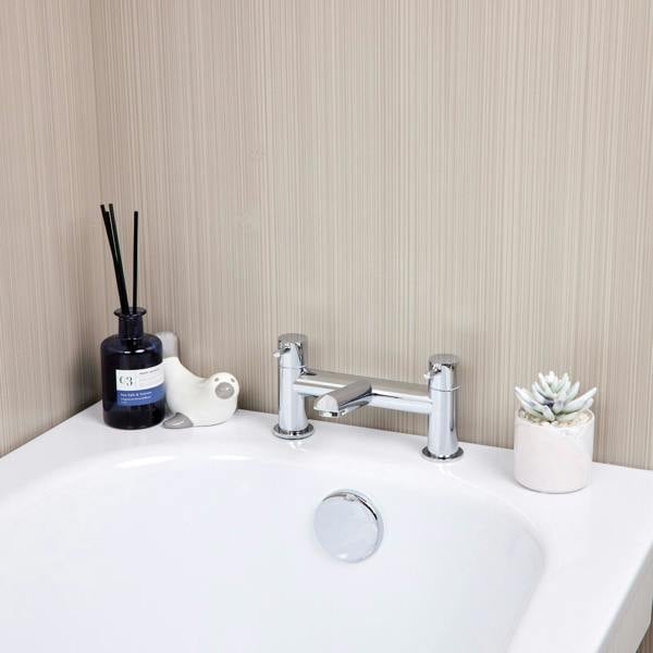 Flode Runn | Bath Filler | Chrome