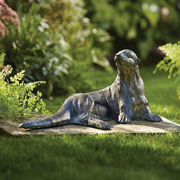 Museum Selection Otter Sculpture - 23 x 61 x 20cm - Home Decor