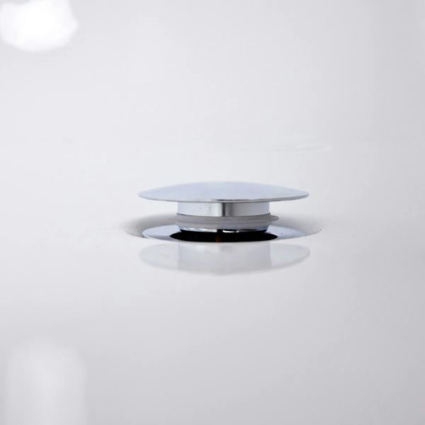 Flode Easy Clean Push Button Bath Waste - Chrome