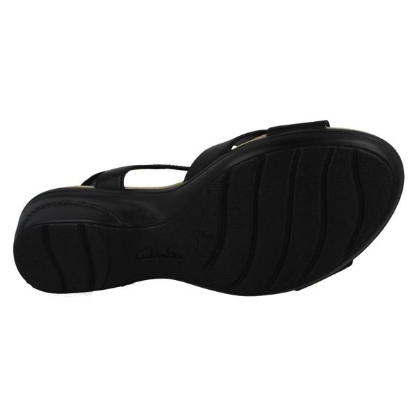 Clarks Ladies Clarks Casual Wedge Sandals Lynette Deb