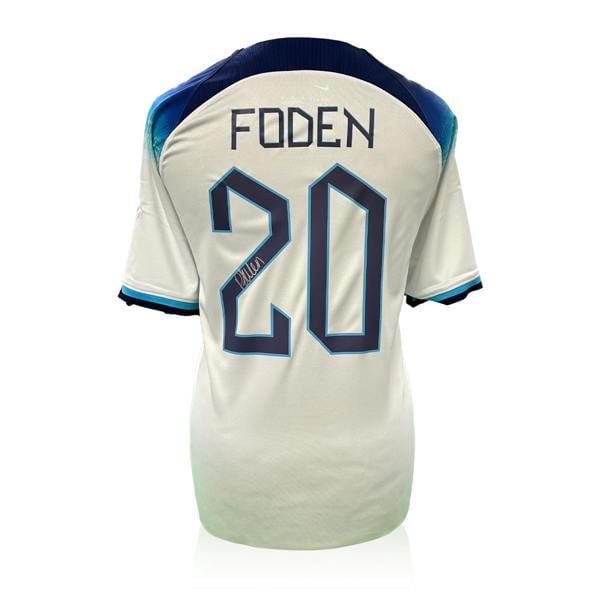 Phil Foden Signed England Shirt