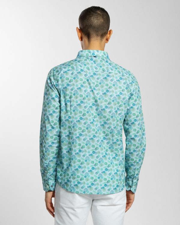 Steel & Jelly Limited Edition Floral & Fern Leaf Print Long Sleeve Shirt
