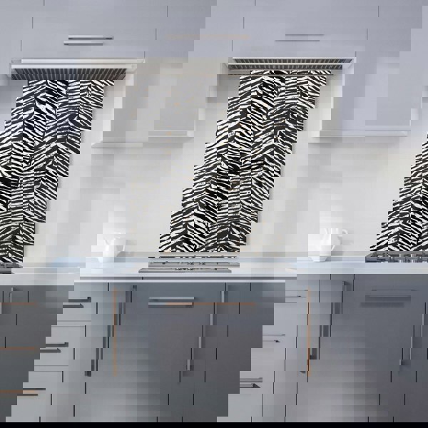 Warren Reed - Designer Zebra Pattern Kitchen Splashback
