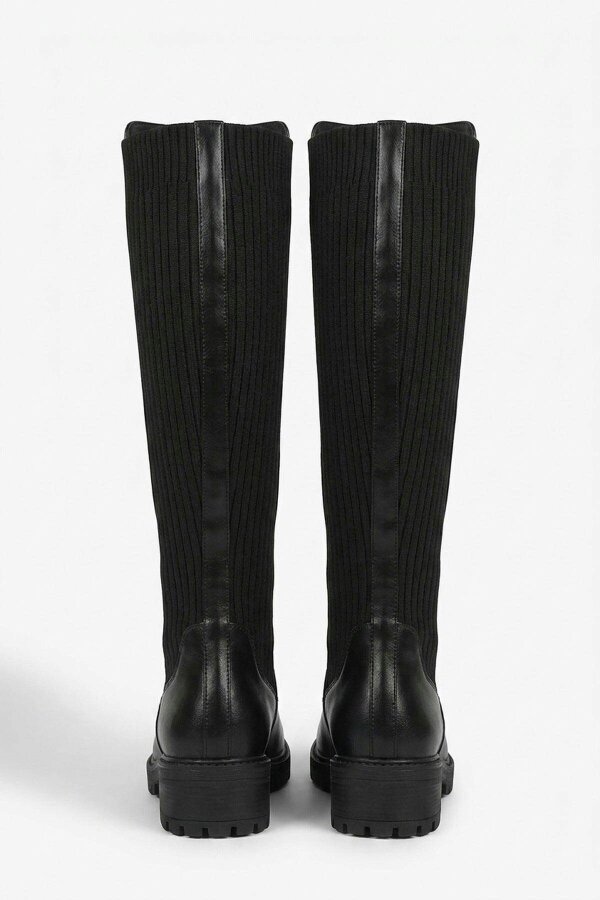 ikrush Aurelia Zip Up Knee High Boots