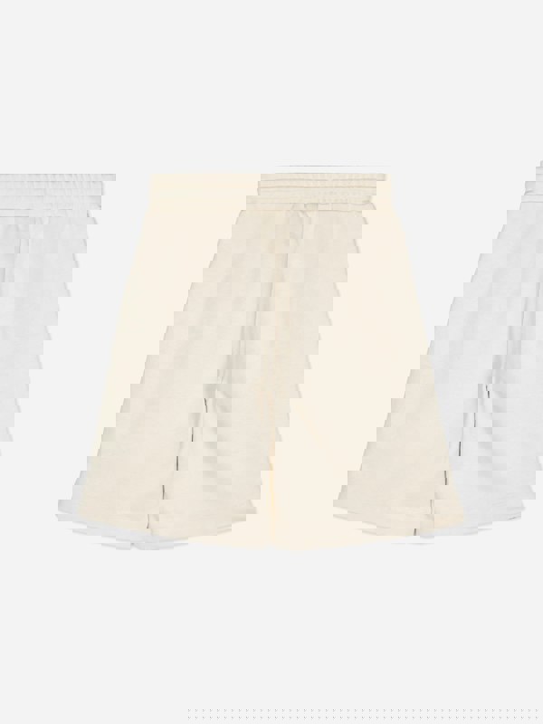 Fendi Kids Fendi Boys Logo Bermuda Shorts in Beige